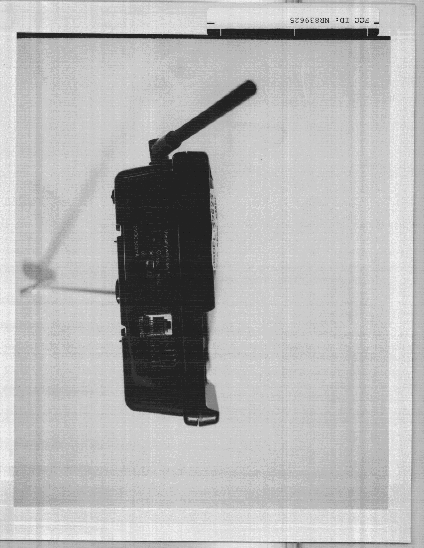 900 MHz cordless phone - FCC ID NR839625 - Shenzhen Taifeng Electronic Co Ltd (2)
