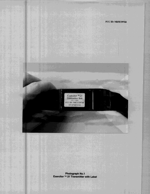DXX - Part 15 Low Power Communication Device Transmitter - FCC ID NRFET9744 - Keytron Electronics & Technologies Ltd