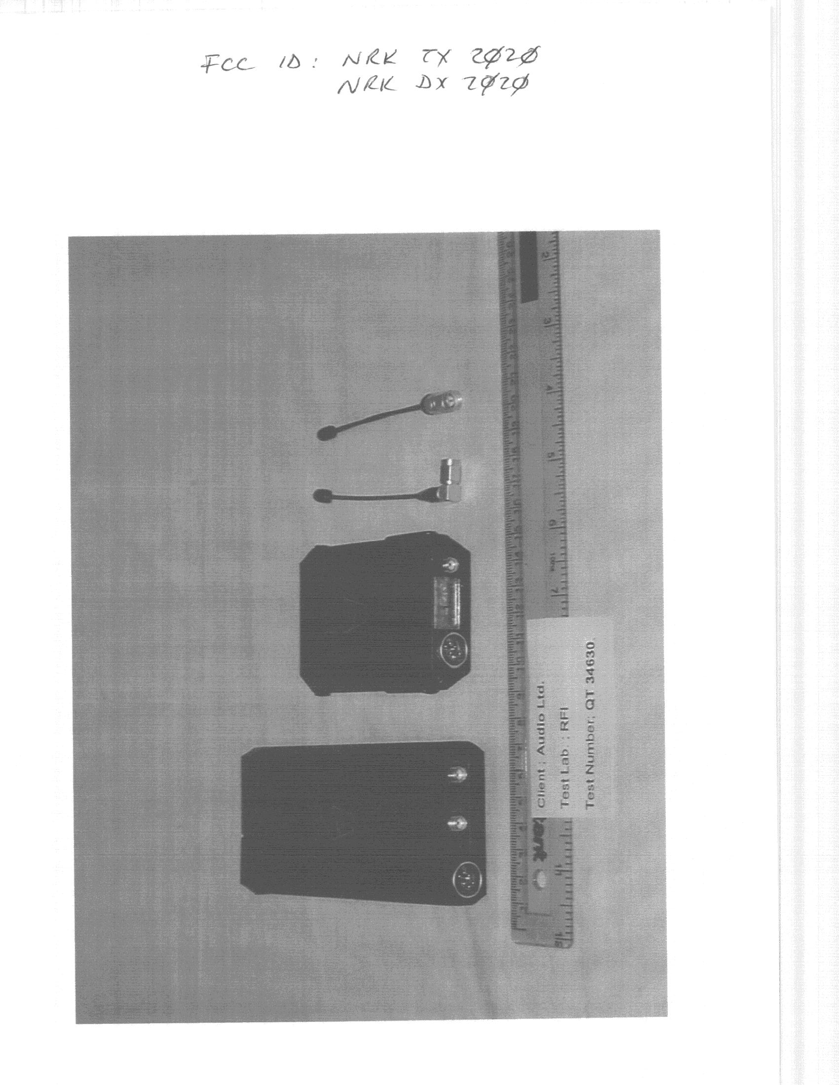 TBT - Licensed Broadcast Transmitter Worn on Body - FCC ID NRKTX2020 - Audio Limited (4)