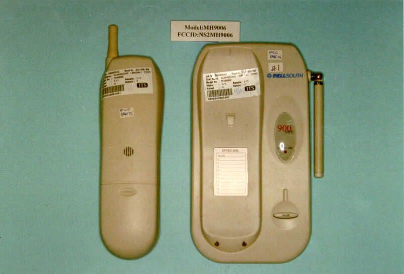 900MHz Cordless Phone - FCC ID NS2MH9006 - Guangdong (Bao An) Communication Co. Ltd.