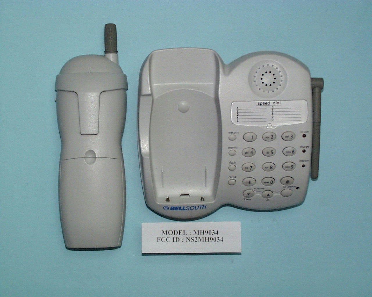 DXT - Part 15 Low Power Transceiver, Rx Verified - FCC ID NS2MH9034 - Guangdong (Bao An) Communication Co. Ltd.