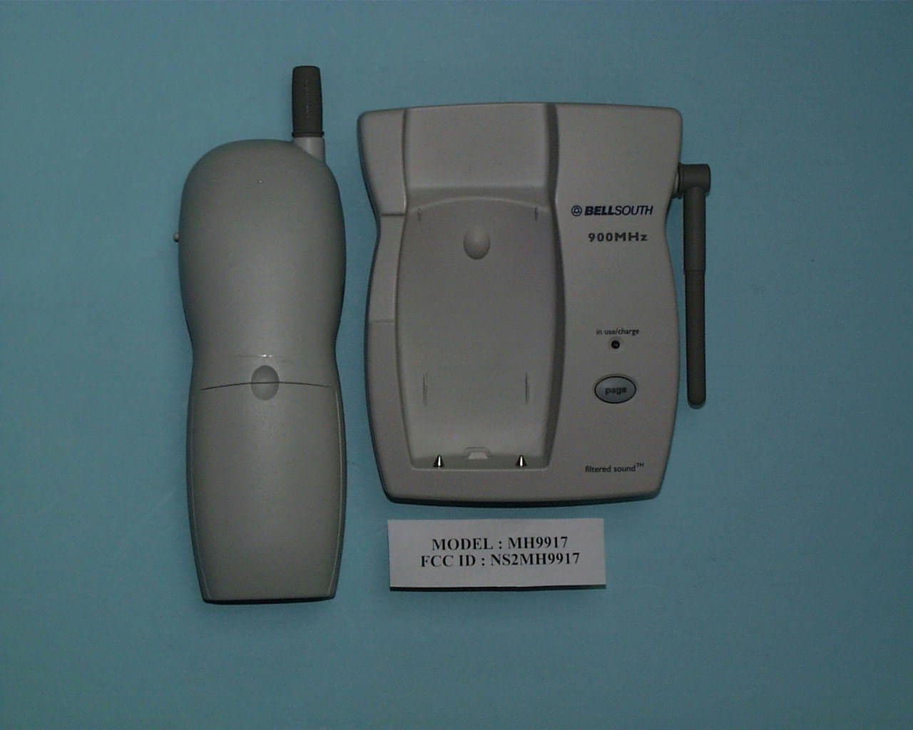 DXT - Part 15 Low Power Transceiver, Rx Verified - FCC ID NS2MH9917 - Guangdong (Bao An) Communication Co. Ltd.