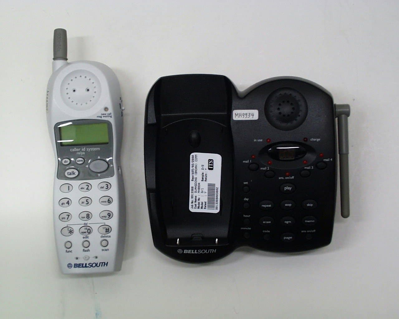 Cordless Telephone - FCC ID NS2MH9934 - Guangdong (Bao An) Communication Co. Ltd.
