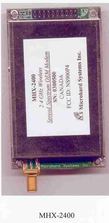 2.4 GHz Spread Spectrum OEM Module - FCC ID NS900P4 - Microhard Systems Inc