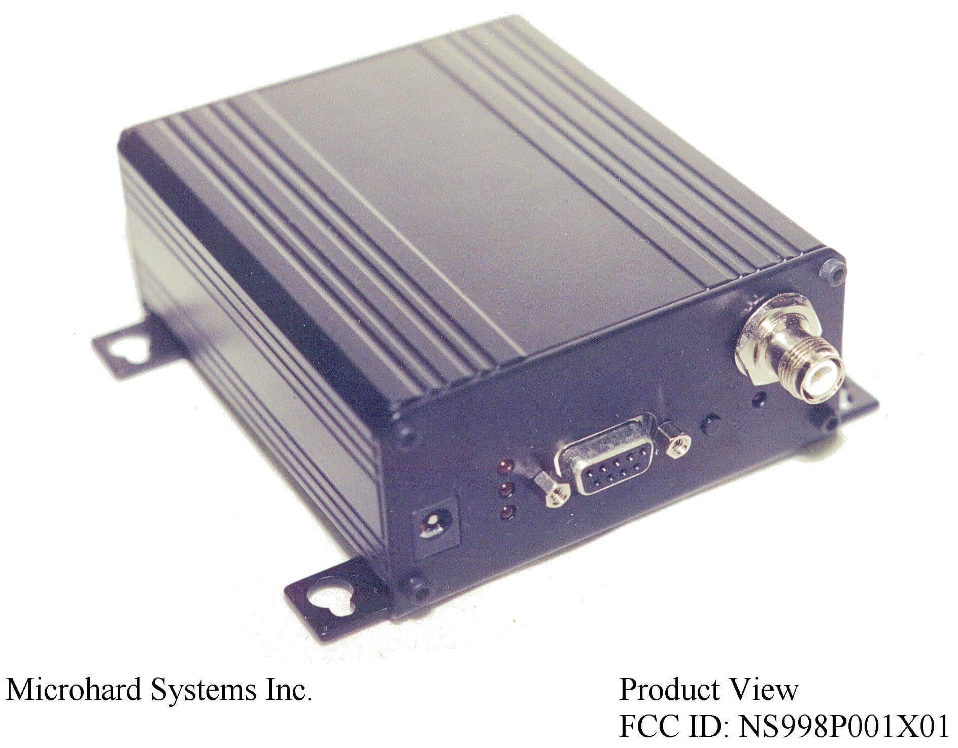 Wireless Modem - FCC ID NS998P001X01 - Microhard Systems Inc