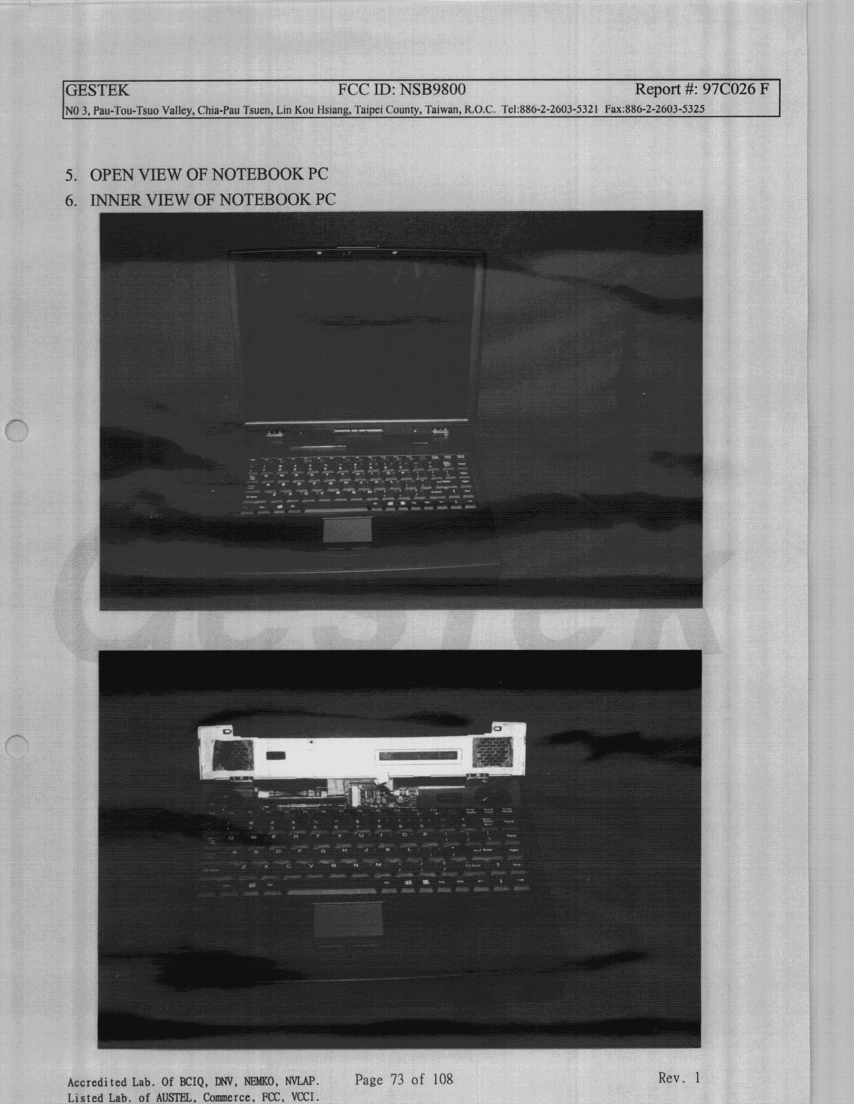 JBC - Part 15 Class B Computing Device/Personal Computer - FCC ID NSB9800 - InnoLabs Corporation (3)