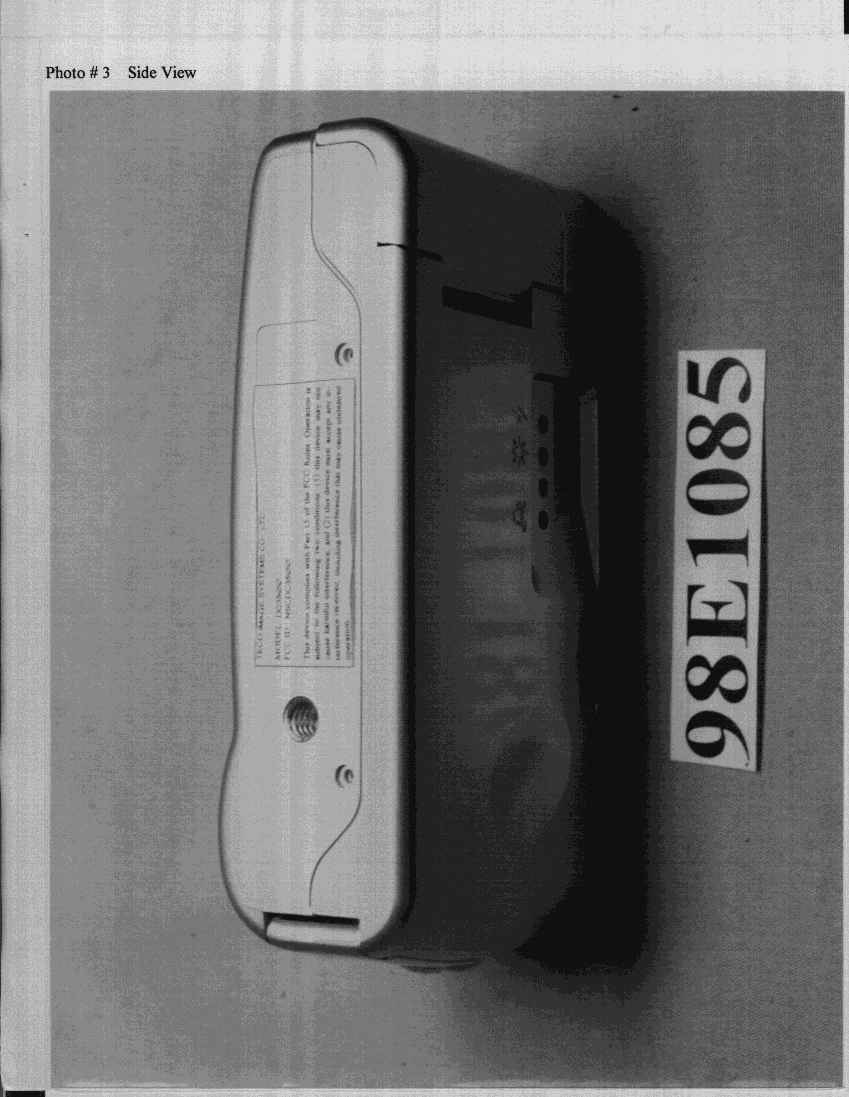 JBP - Part 15 Class B Computing Device Peripheral - FCC ID NSCDC3500 - Teco Image Systems Co Ltd (3)
