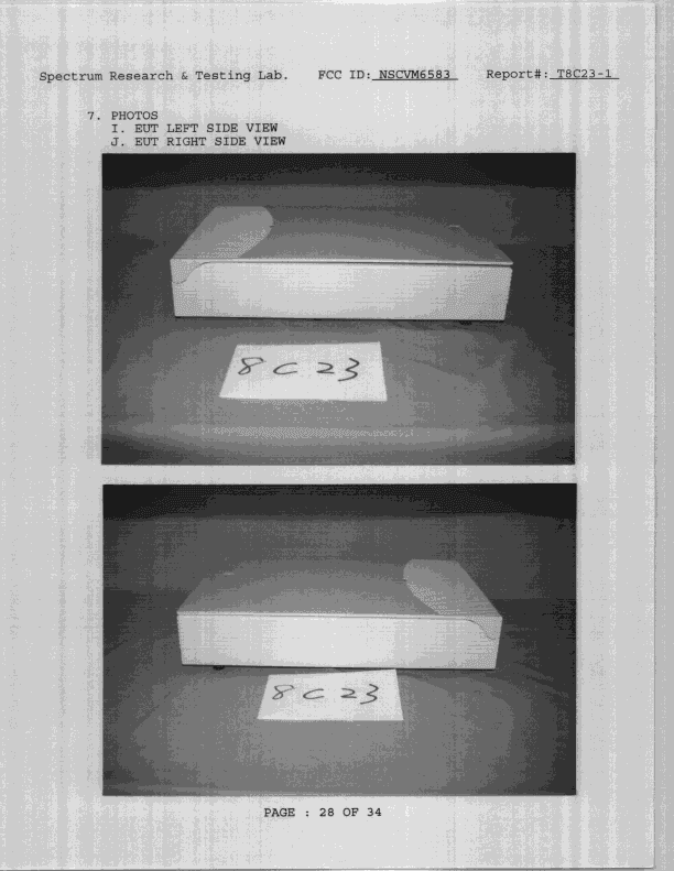 JBP - Part 15 Class B Computing Device Peripheral - FCC ID NSCVM6583 - Teco Image Systems Co Ltd (4)