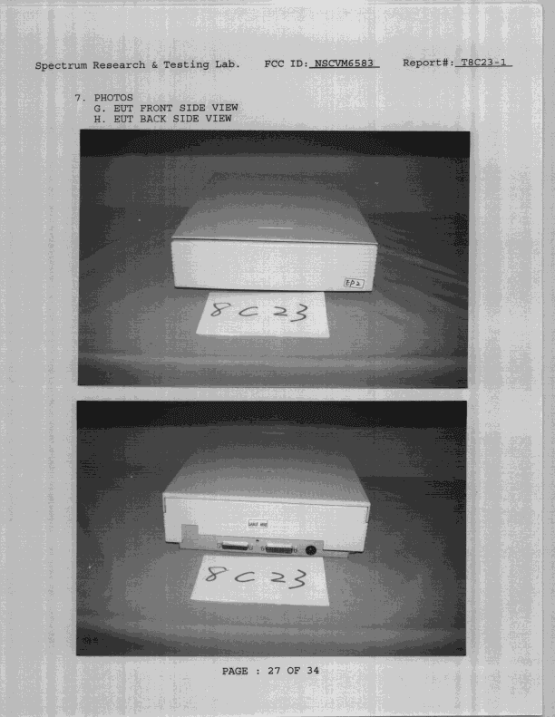 JBP - Part 15 Class B Computing Device Peripheral - FCC ID NSCVM6583 - Teco Image Systems Co Ltd (3)