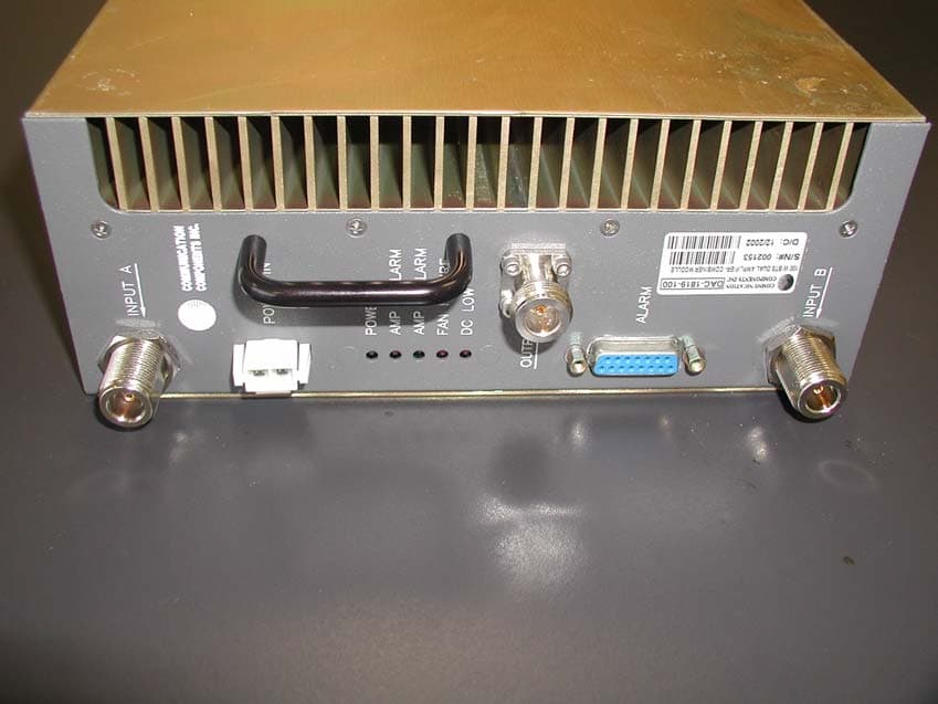 GSM Dual Amplifier Booster/ Combiner - FCC ID NT3DAB-C-1819-100 - Communication Components Inc (2)
