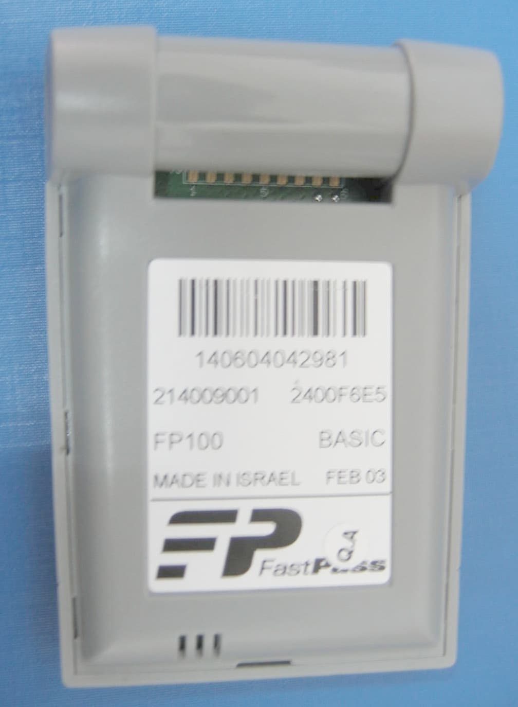Non-multilateration Behicle Transponder - FCC ID NTAFP101TA - ST Engineering Telematics Wireless Ltd.