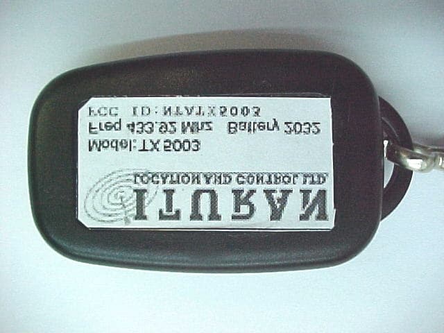 Remote Control Unit, Model Tx-5003 - FCC ID NTATX5003 - ST Engineering Telematics Wireless Ltd.