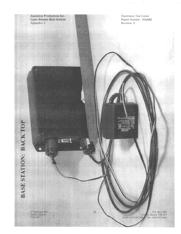 DXC - Part 15 Low Power Transceiver, Rx Certified - FCC ID NTPBASE - Ascension Productions Inc (1)