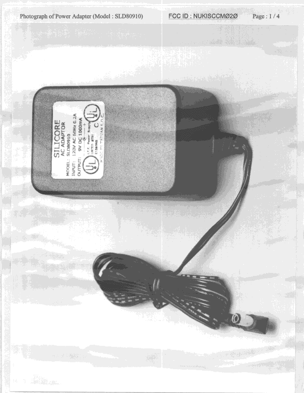 JBP - Part 15 Class B Computing Device Peripheral - FCC ID NUKISCCM020 - Unex Technology Corporation (4)
