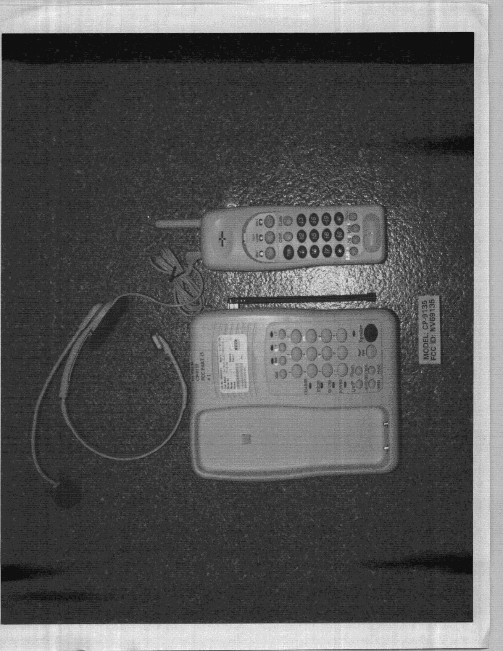 Cordless Telephone System - FCC ID NV69135 - In Tech Electronics Ltd (2)