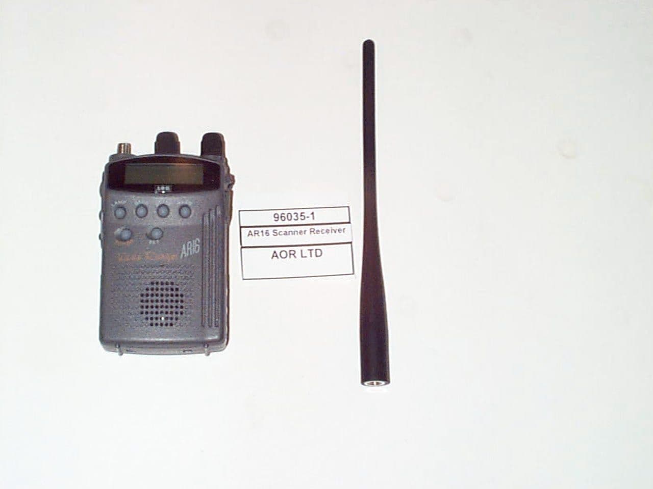 CSR - Scanning Receiver - FCC ID NVJAR16B - AOR USA Inc.