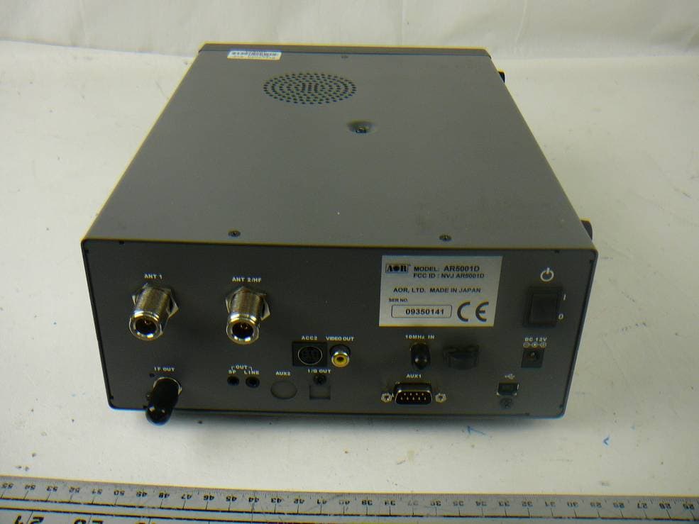 Digital Processing Communication Receiver - FCC ID NVJAR5001D - AOR USA Inc. (4)