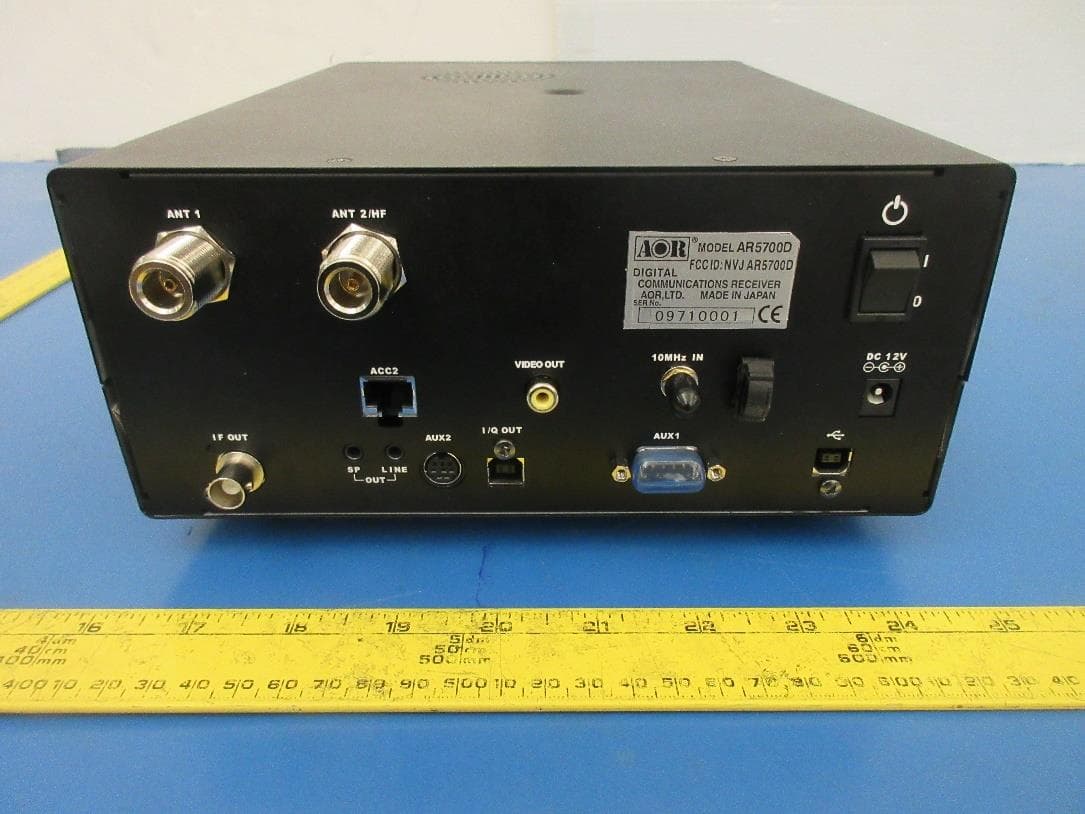 Digital Processing Communications Receiver - FCC ID NVJAR5700D - AOR USA Inc. (3)