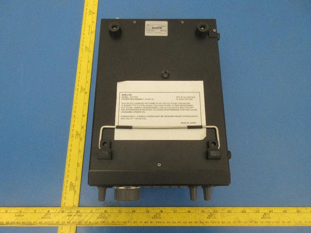Digital Processing Communications Receiver - FCC ID NVJAR5700D - AOR USA Inc.
