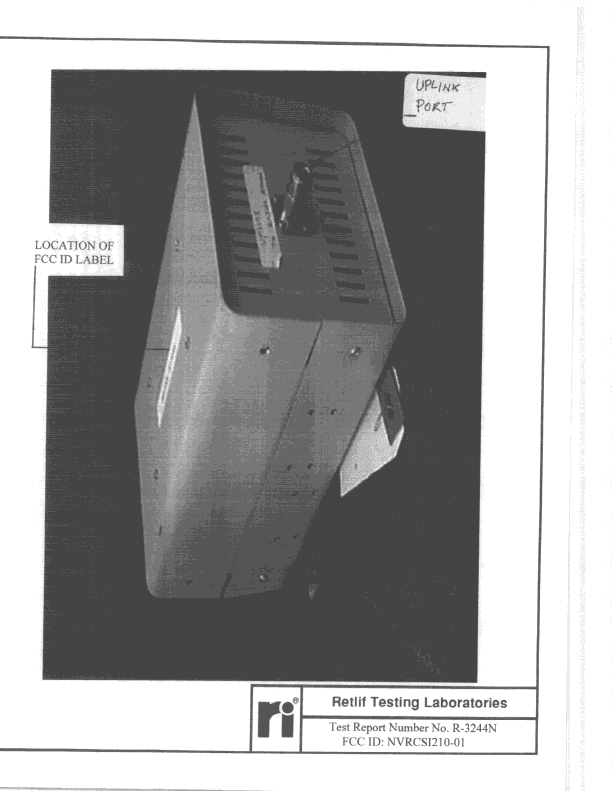 AMP - Amplifier - FCC ID NVRCSI210-01 - Westell, Inc. (2)