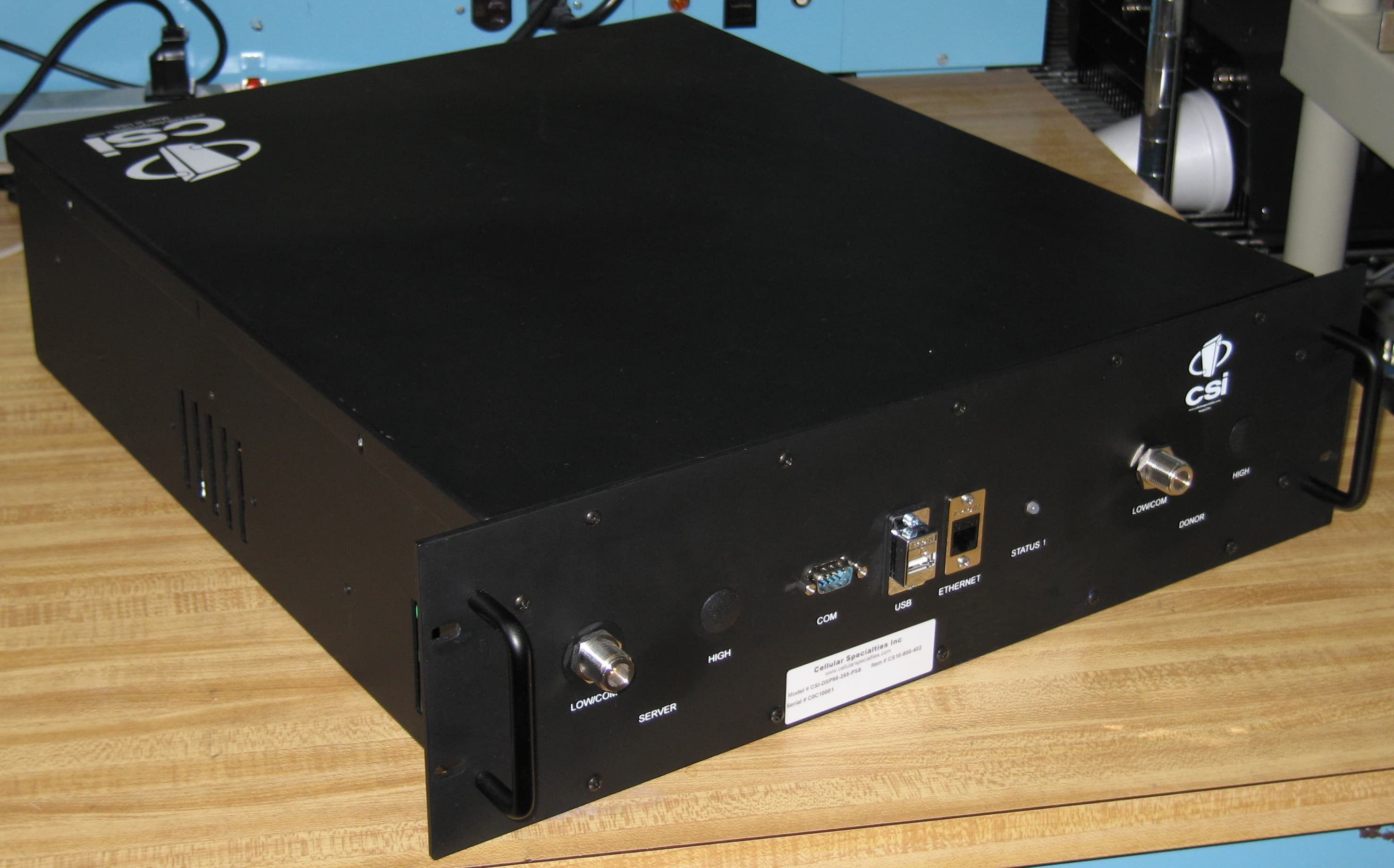 DSP95 PS8 BIDIRECTIONAL AMPLIFIER - FCC ID NVRCSIDSP95255PS8 - Westell, Inc.