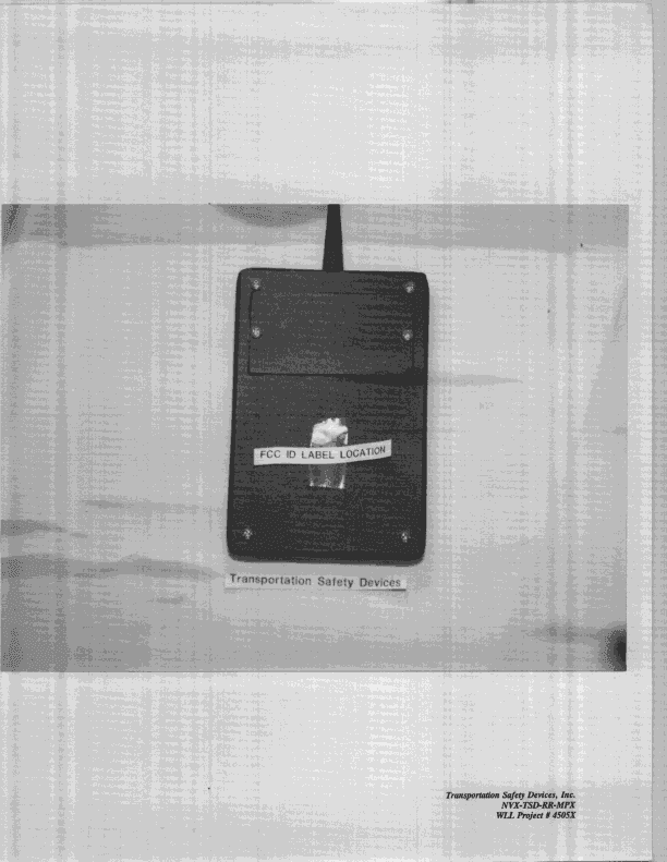 DSC - Part 15 Security/Remote Control Transmitter - FCC ID NVX-TSD-RR-MPX - Transportation Safety Technologies Inc (3)