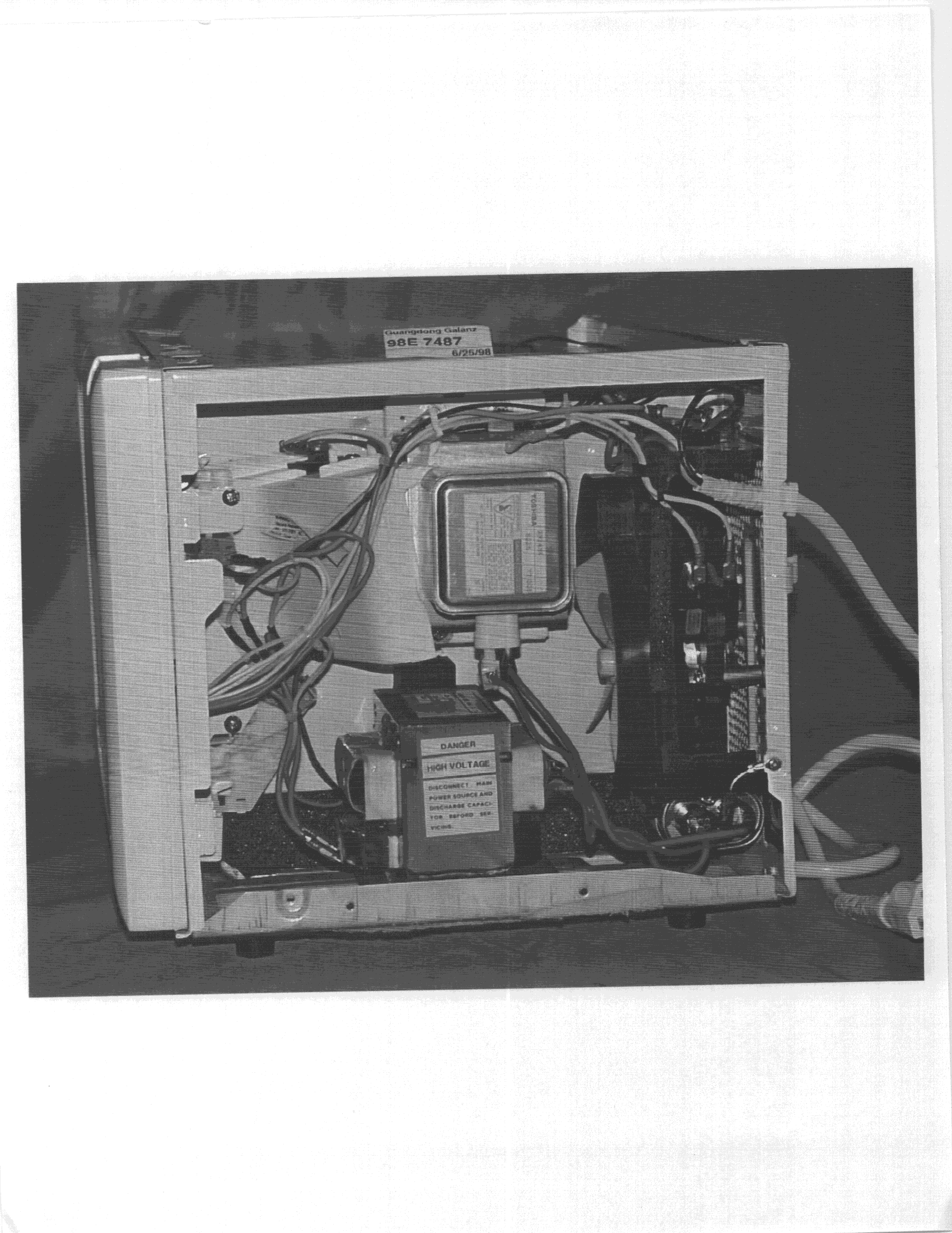 Microwave Oven - FCC ID NVZ98031100N - Guangdong Galanz Enterprise (Group) Co (3)