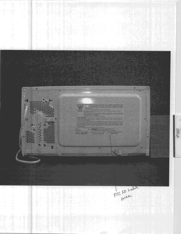 Microwave Oven - FCC ID NVZ9803800N - Guangdong Galanz Enterprise (Group) Co (5)