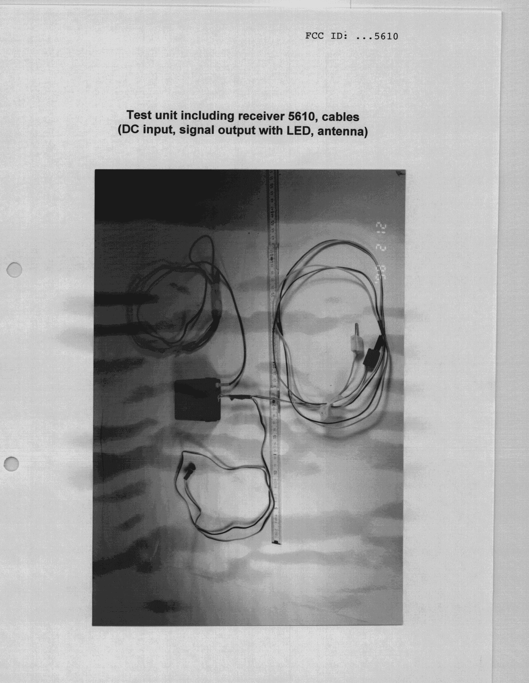 CYY - Communications Receiver used w/Pt 15 Transmitter - FCC ID NWD5610 - VODAFONE AUTOMOTIVE SPA