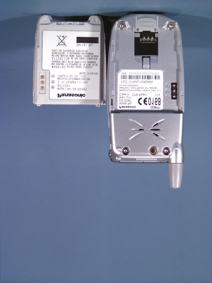 Single-Band PCS GSM Phone - FCC ID NWJ10A008A - Panasonic Mobile Communications Development Corporation of USA (3)