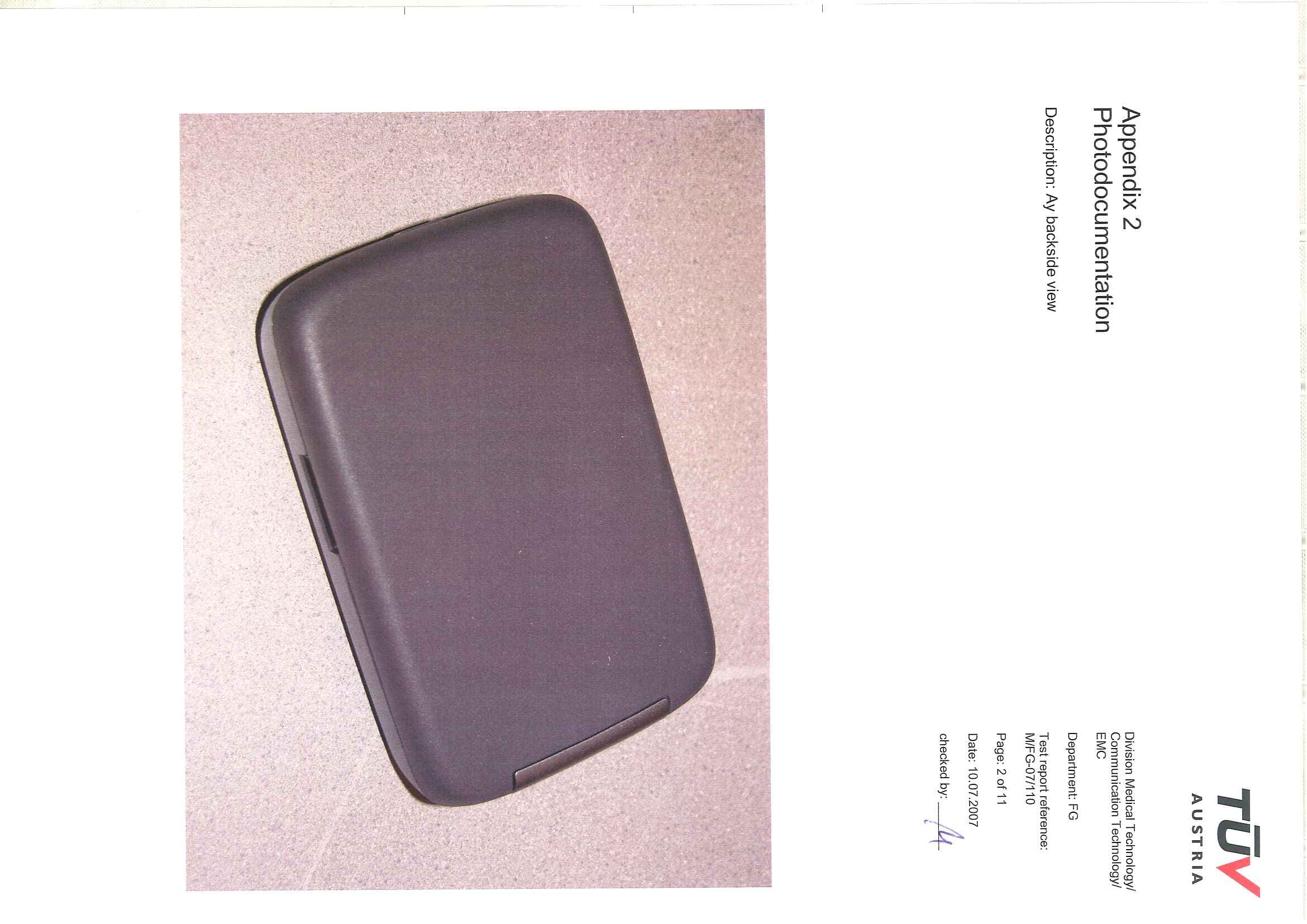 GSM telephone - FCC ID NXWAYTERMINAL - Siemens AG