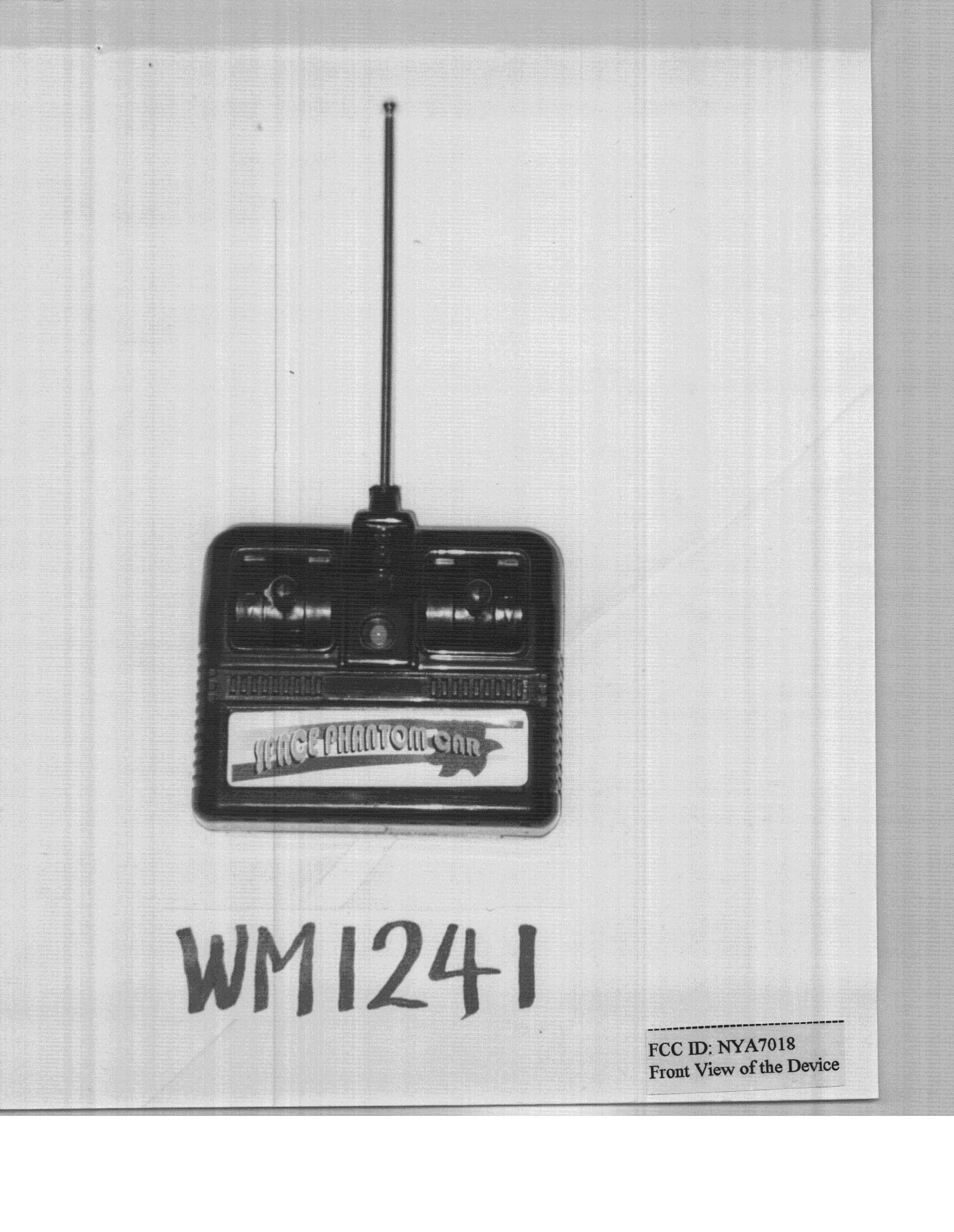 R/C Toy Car Transmitter - FCC ID NYA7018 - Shanghai Bai Li Electronics Co Ltd (2)