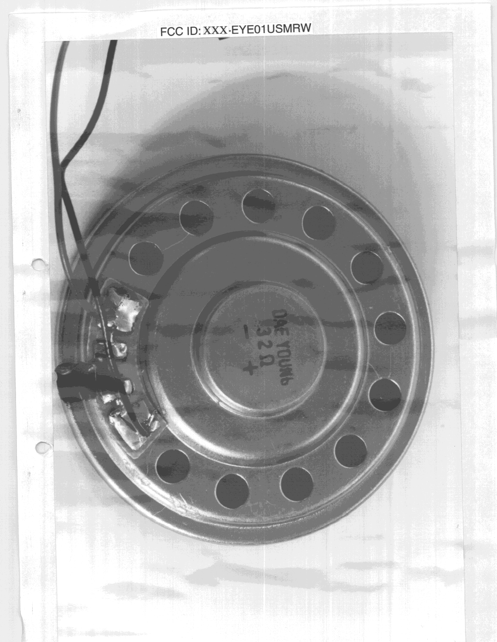 CCTV System - FCC ID NYGEYE01USMRW - Eyecon Limited