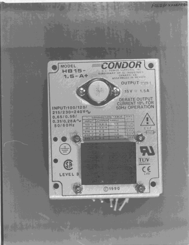 Subsytem (Transmitter) of Transponder Landing System - FCC ID NYKEMPA101 - EM Research Inc. (2)