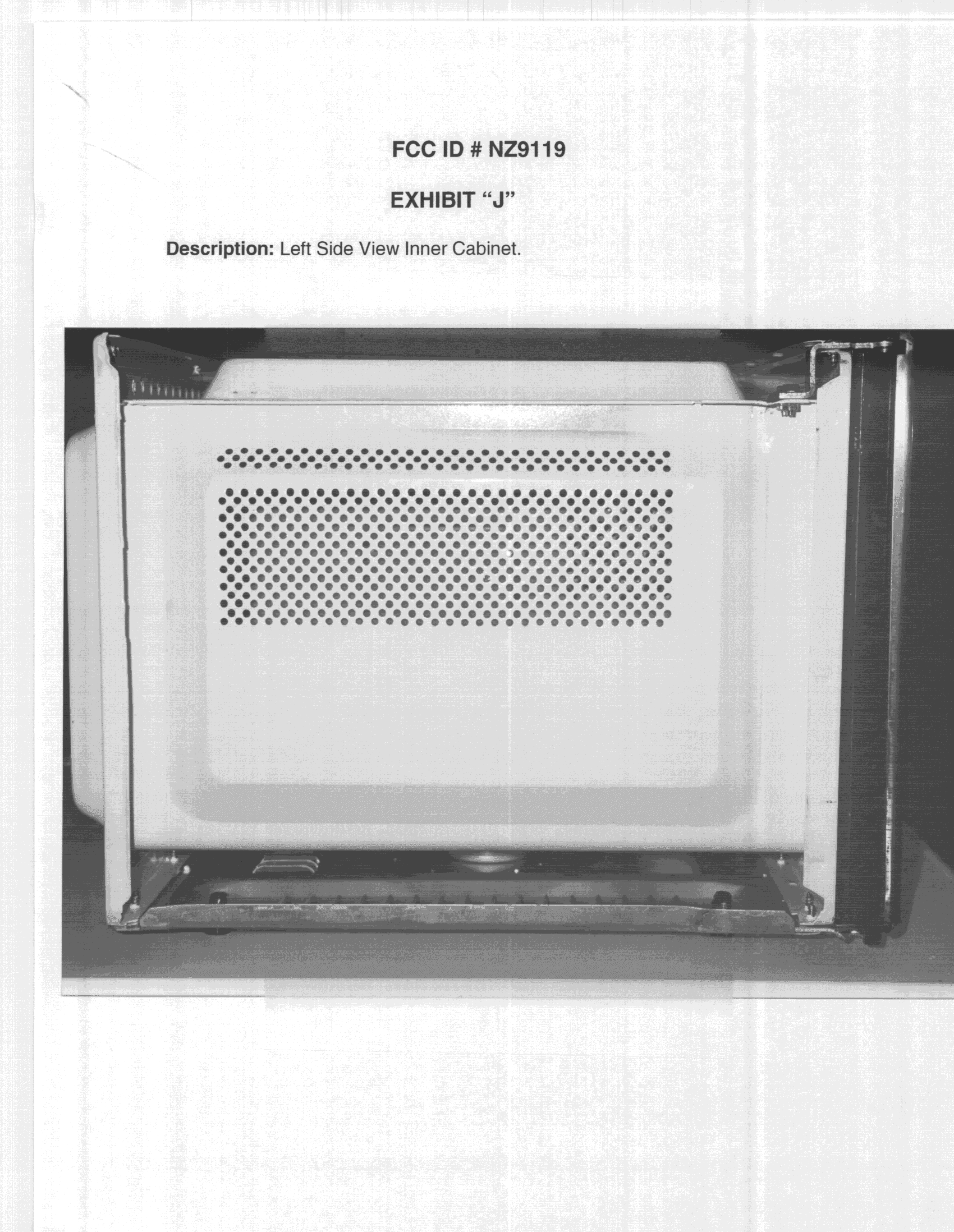 Microwave Oven - FCC ID NZ9119 - Danby Products Inc. (1)
