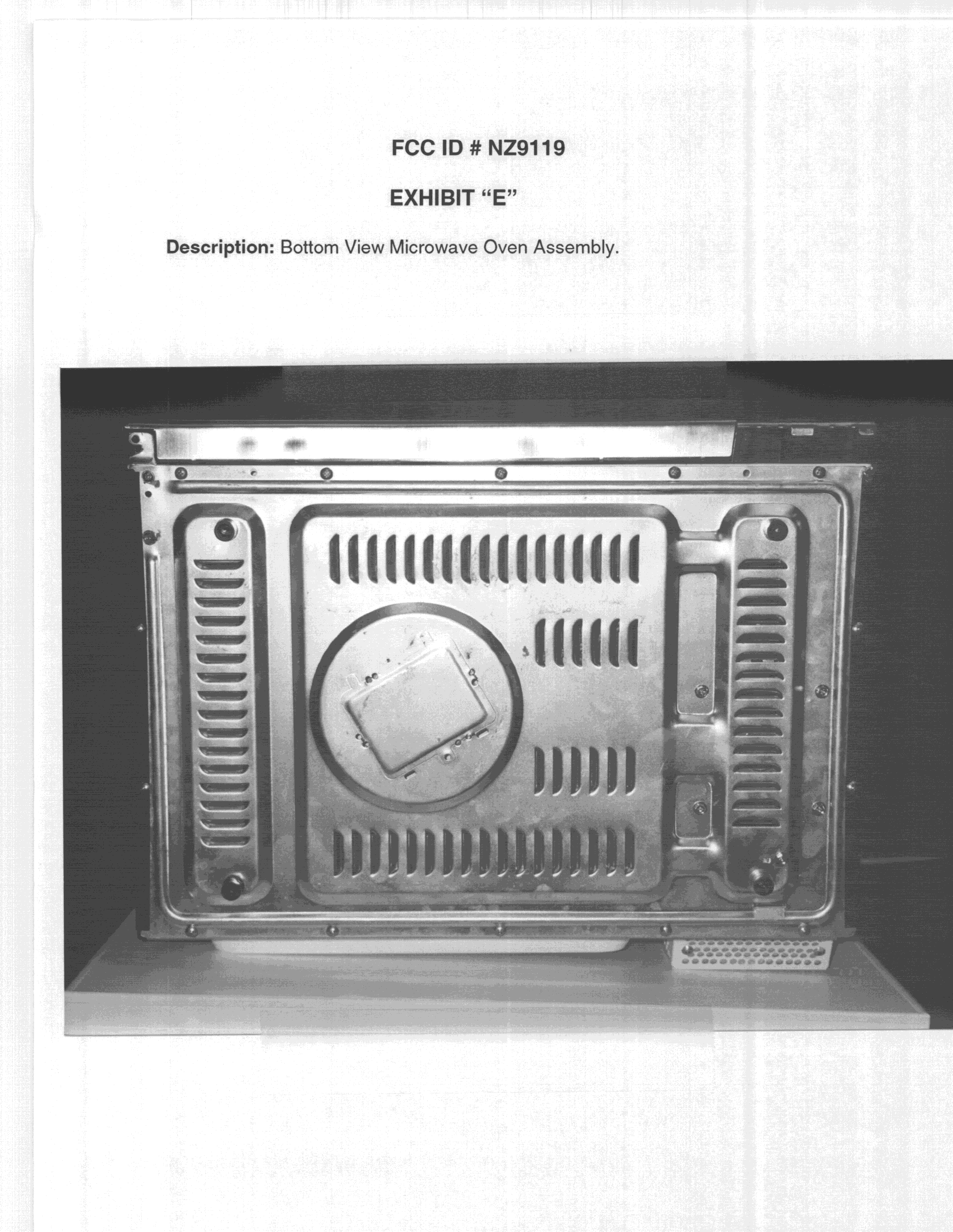 Microwave Oven - FCC ID NZ9119 - Danby Products Inc. (3)
