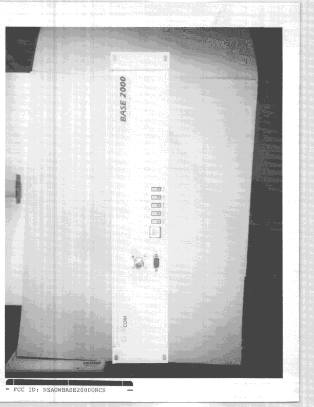 PCB - PCS Licensed Transmitter - FCC ID NZAGWBASE2000URCS - GWCom Inc.