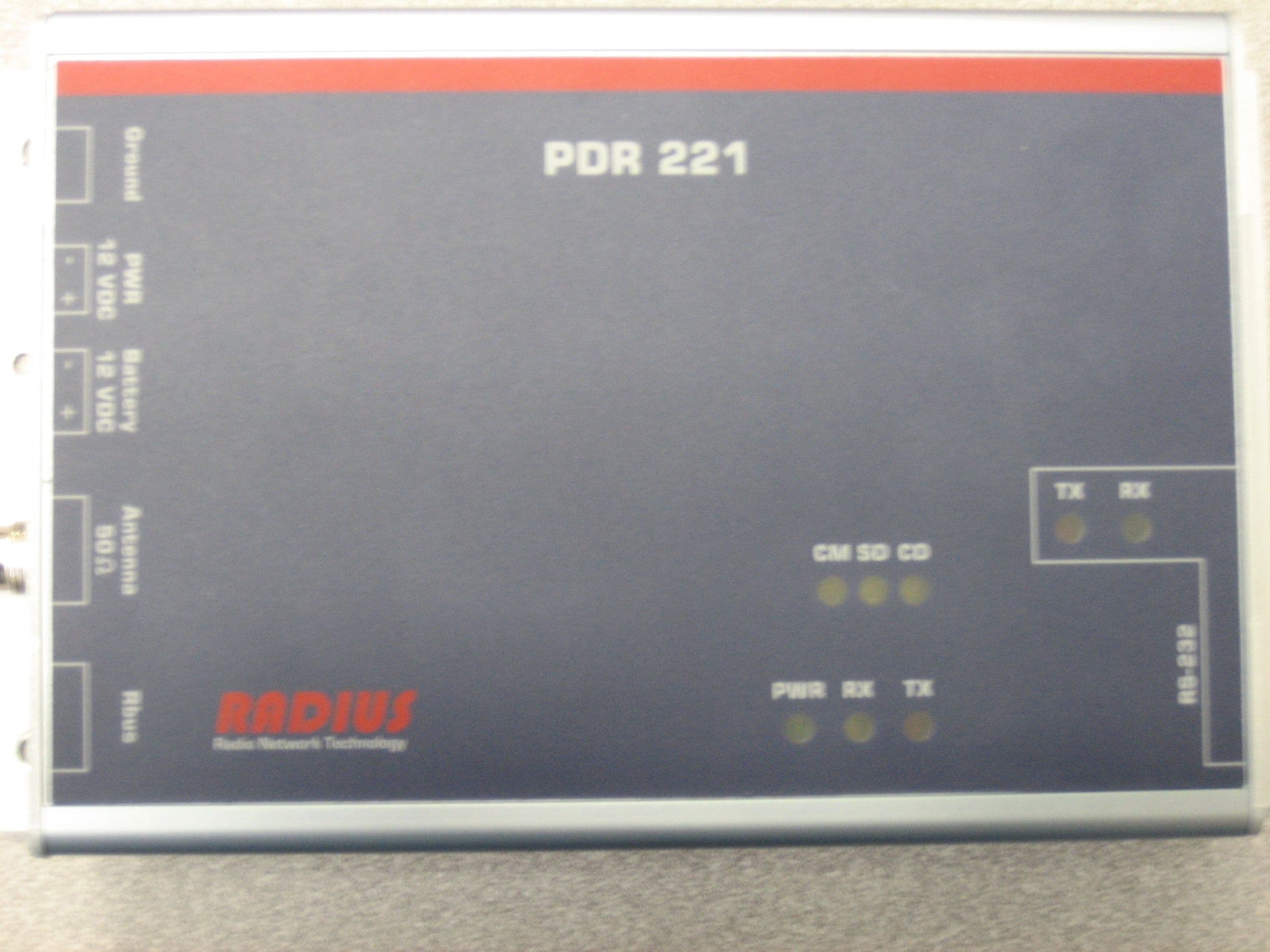 Packet Data Radio - FCC ID NZCPDR - Radius Sweden AB