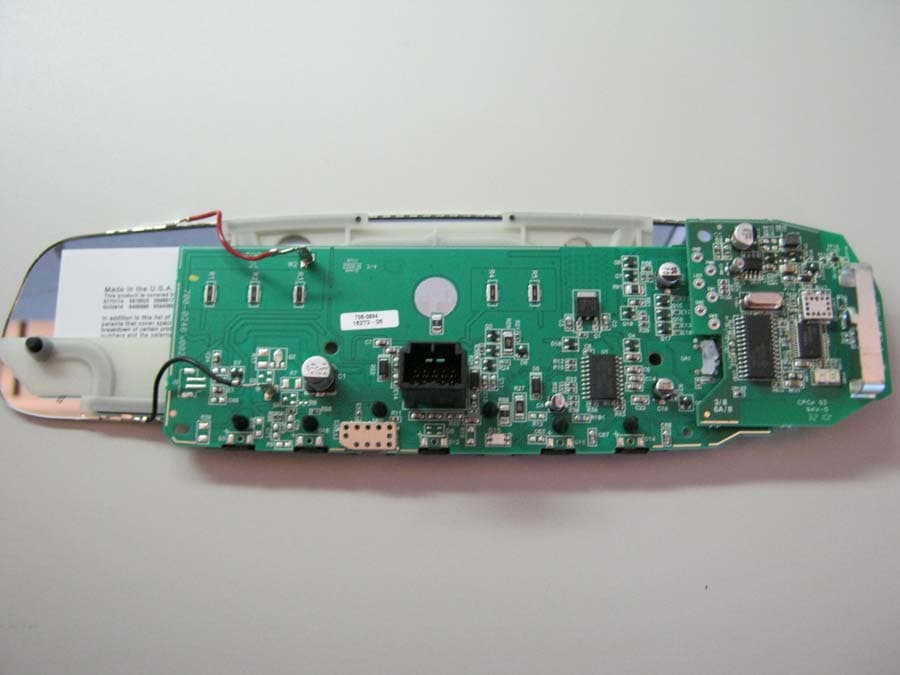 Universal Garage Door Opener in Mirror - FCC ID NZLMOBHL4 - Gentex Corporation