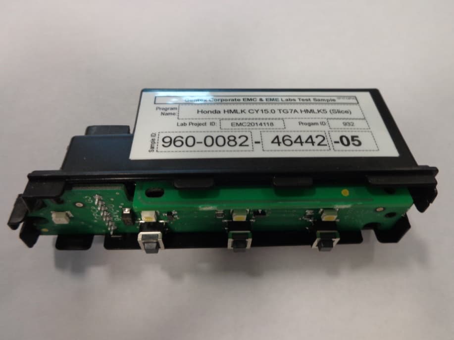 Universal Garage Door Opener - FCC ID NZLSAHL5G - Gentex Corporation