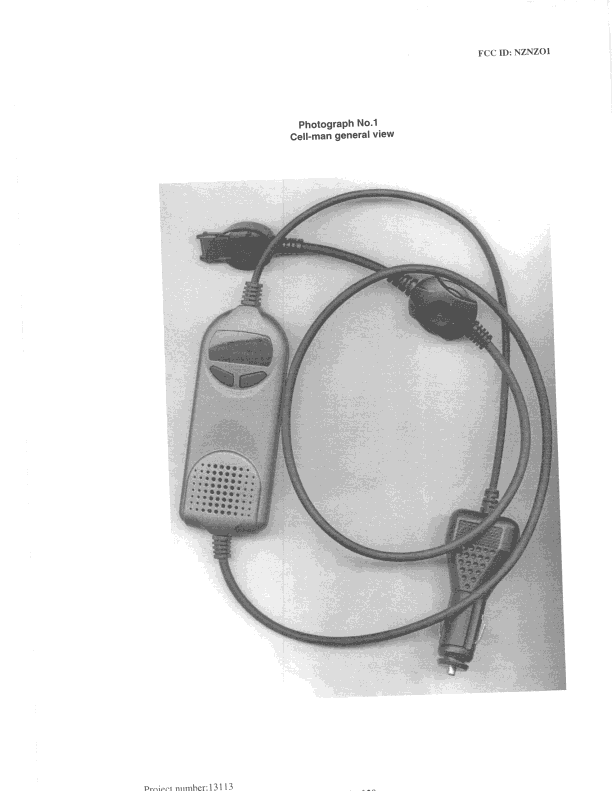 DXX - Part 15 Low Power Communication Device Transmitter - FCC ID NZNZO1 - O.N. Wirefree Products (Israel) Ltd. (2)