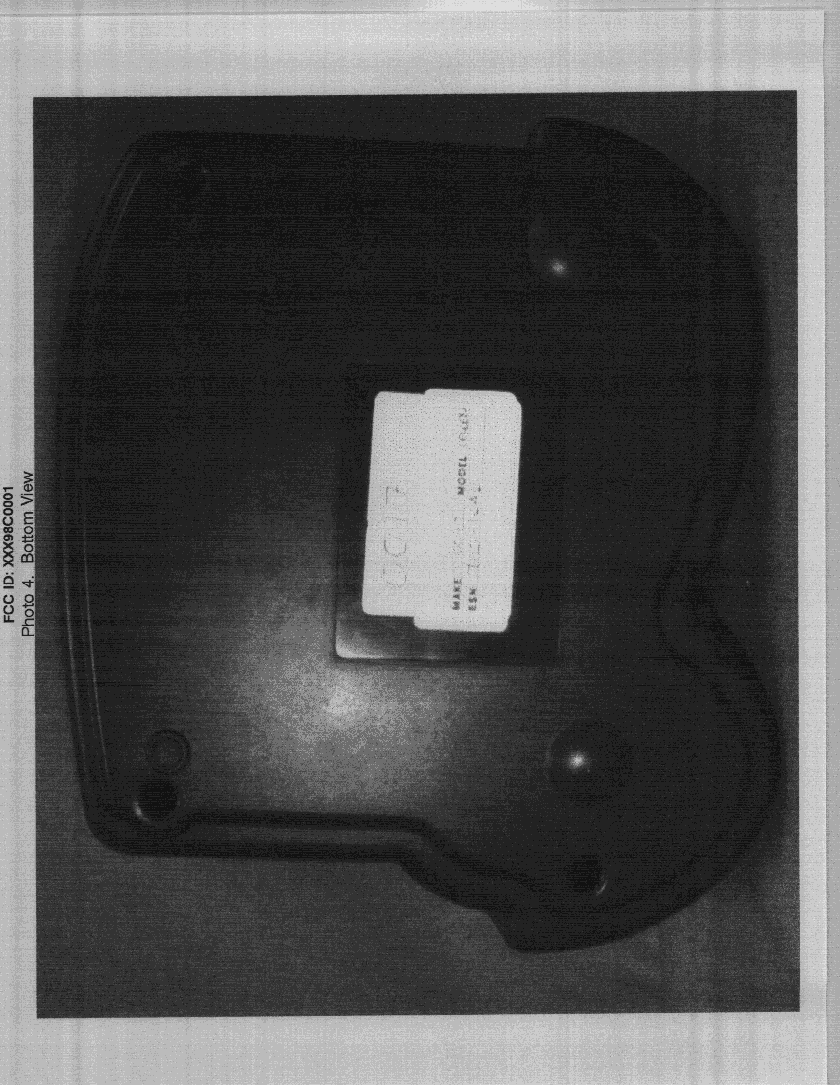 CYY - Communications Receiver used w/Pt 15 Transmitter - FCC ID NZQ98C0001 - TattleTale Portable Alarm Systems Inc. (4)