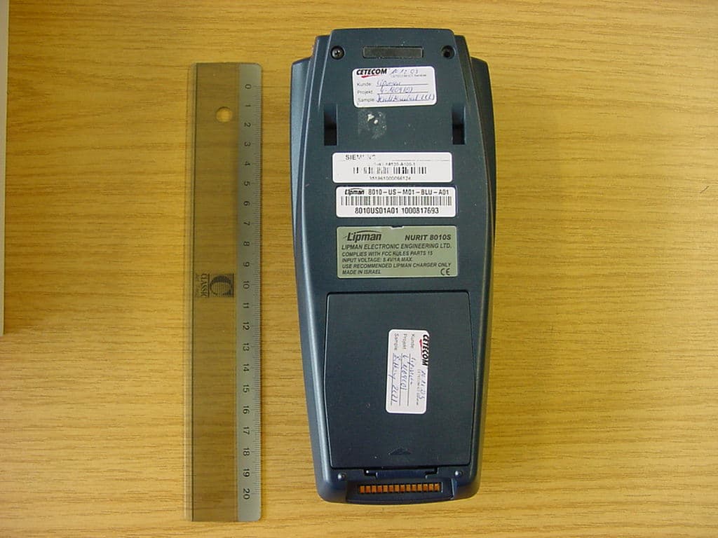 PCSPayment Terminal - FCC ID O2SNURIT8000SSG - Verifone Inc. (2)