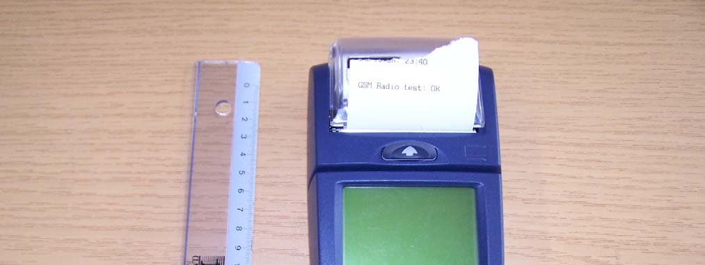 Hand held Payment Terminal - FCC ID O2SNURIT8000SSQ - Verifone Inc. (3)