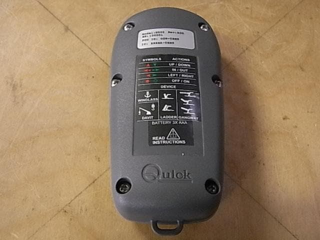 Handheld Transmitter - FCC ID O2W-TXH - Quick S.p.A. unipersonale (3)