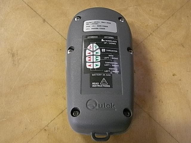 Handheld Transmitter - FCC ID O2W-TXH - Quick S.p.A. unipersonale