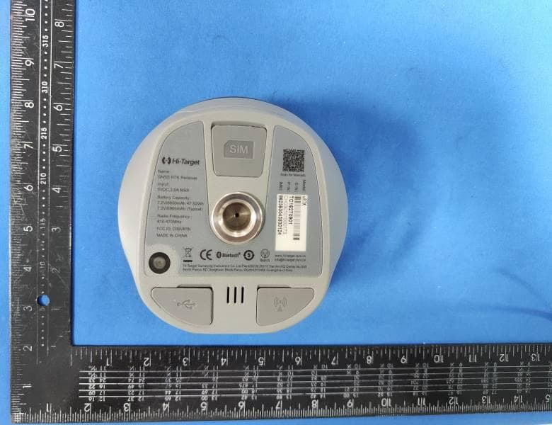 GNSS RTK Receiver - FCC ID O39VRTK - Hi-Target Surveying Instrument Co., Ltd