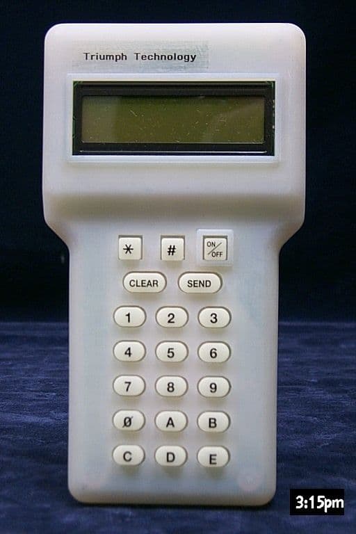 Wireless Interactive Keypad - FCC ID O3CWIK11 - Triumph Technology Inc.