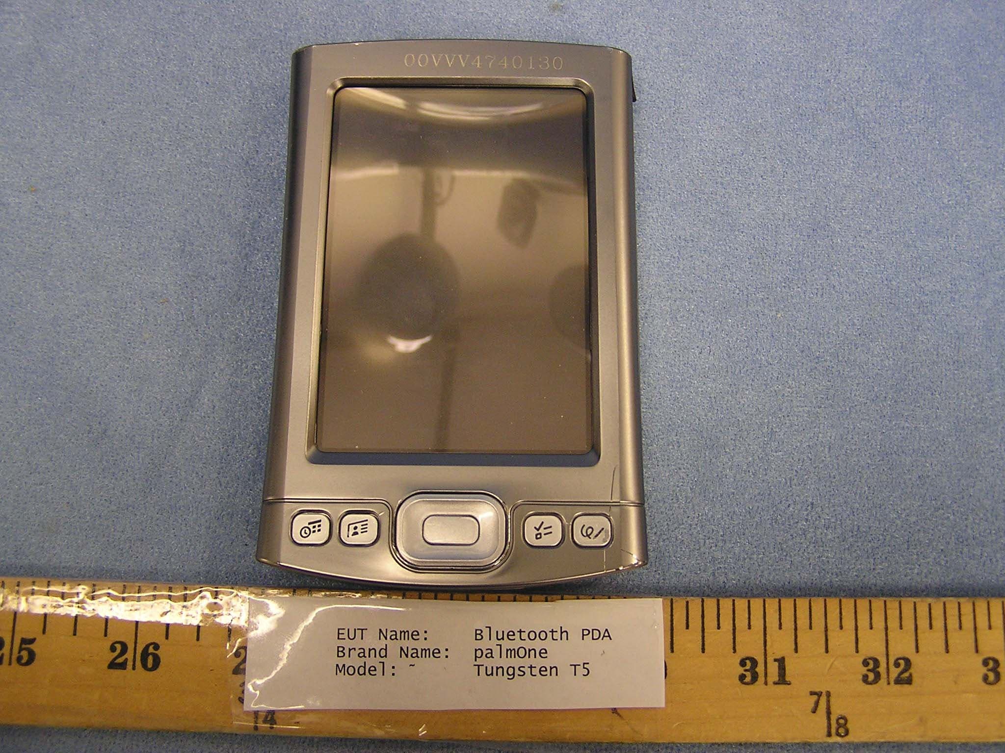 PDA With Bluetooth - FCC ID O3W820 - Palm Inc (2)