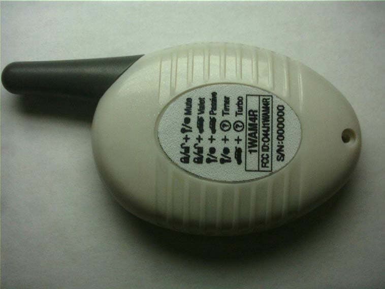 One Way Car Alarm Transmitter - FCC ID O44J1WAM4R - Youngshin Electronics Co., LTD.